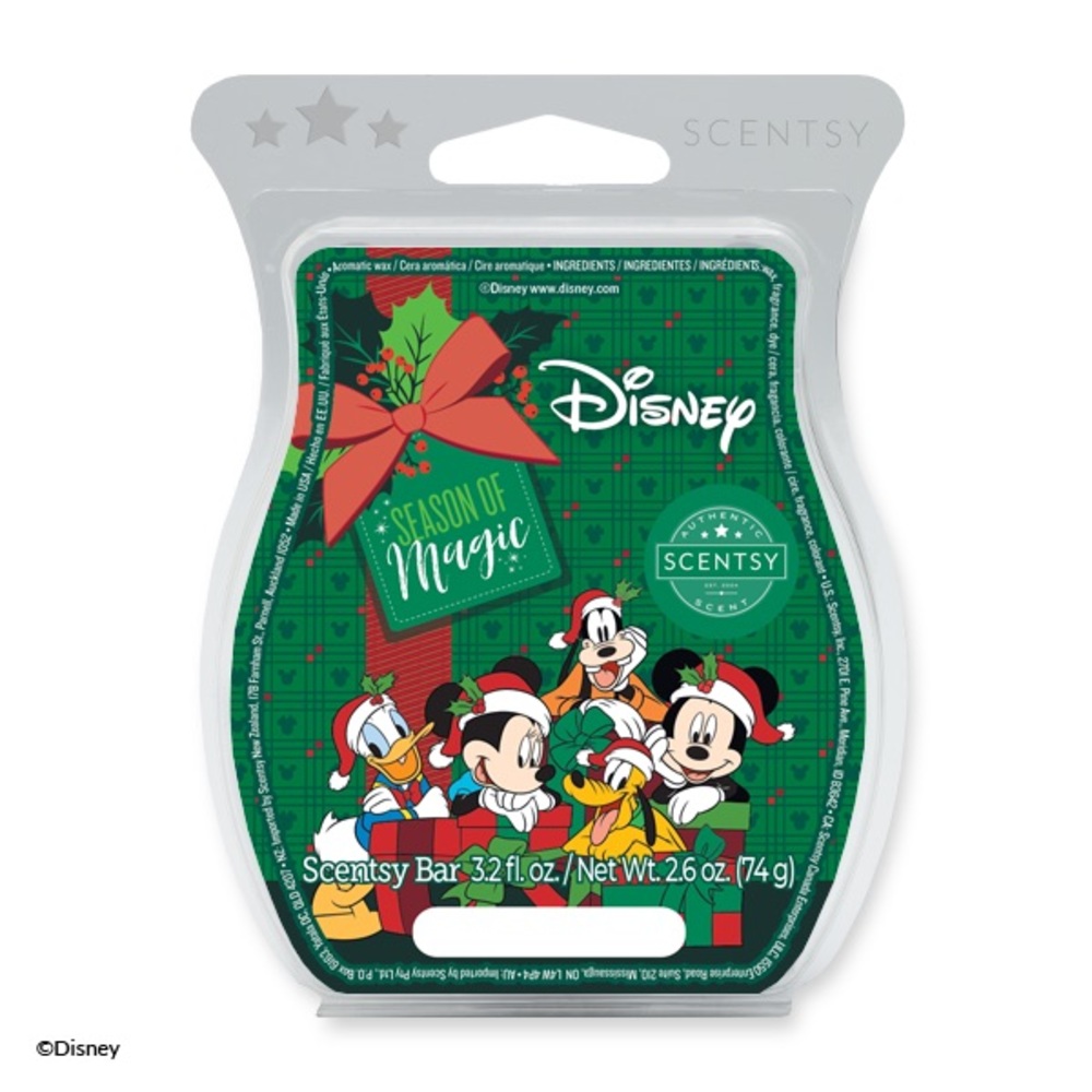 Disney Scentsy Season of Magic Wax Bar